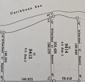 740 Feet Pristine Beach Front West Side WhatsApp+501.610.2731