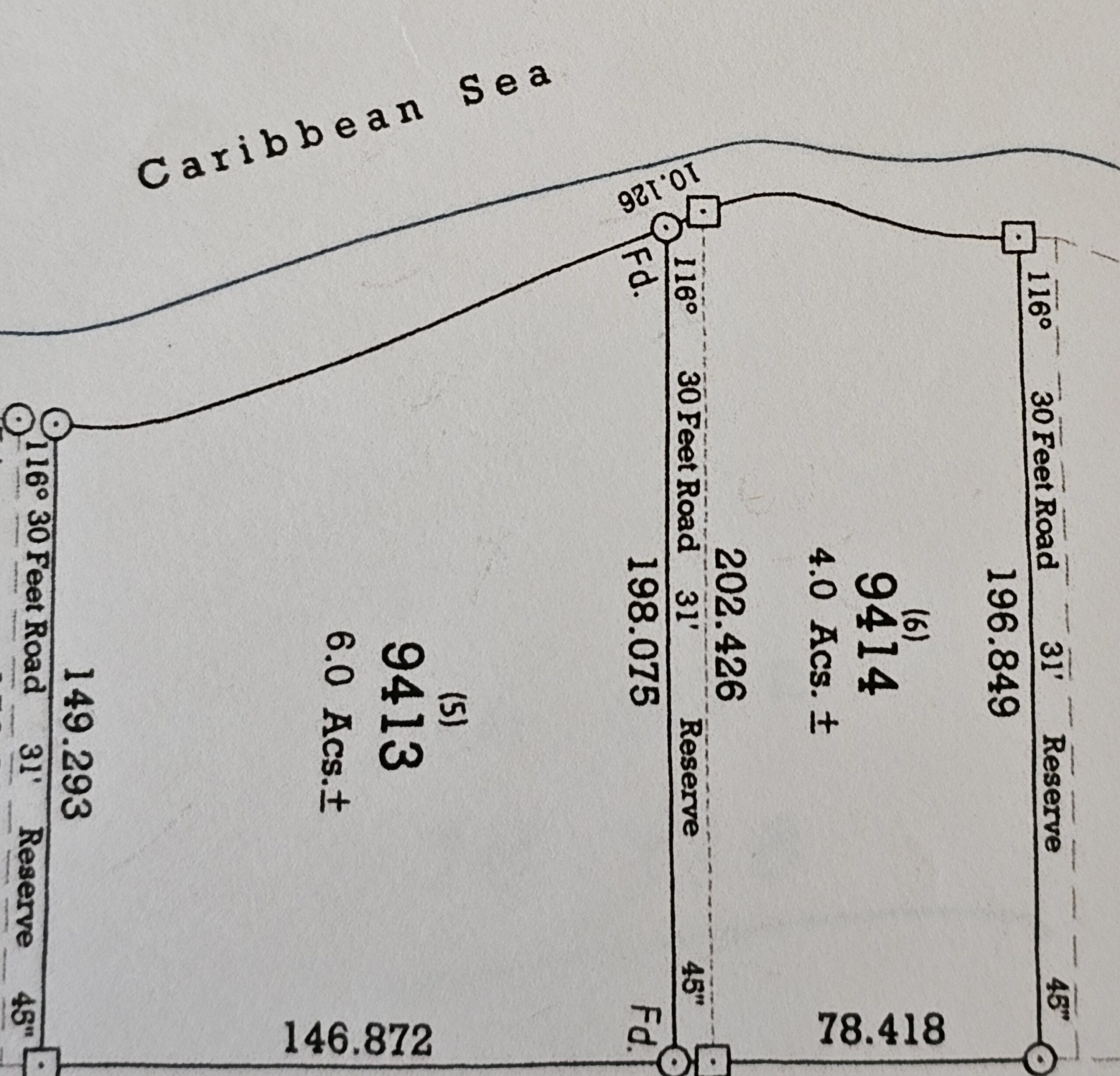 740 Feet Pristine Beach Front West Side WhatsApp+501.610.2731