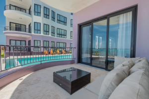 Beachfront Condo in the heart of San Pedro town-DIAMANTE A1 Call/Whatsapp +501-613-9882