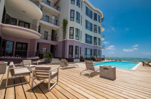 Beachfront Condo in the heart of San Pedro town-DIAMANTE A1 Call/Whatsapp +501-613-9882